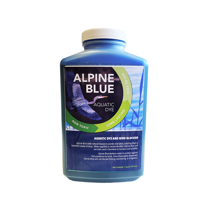 ClearLake™ Alpine Blue Dye  Keeton Industries - Aquaculture